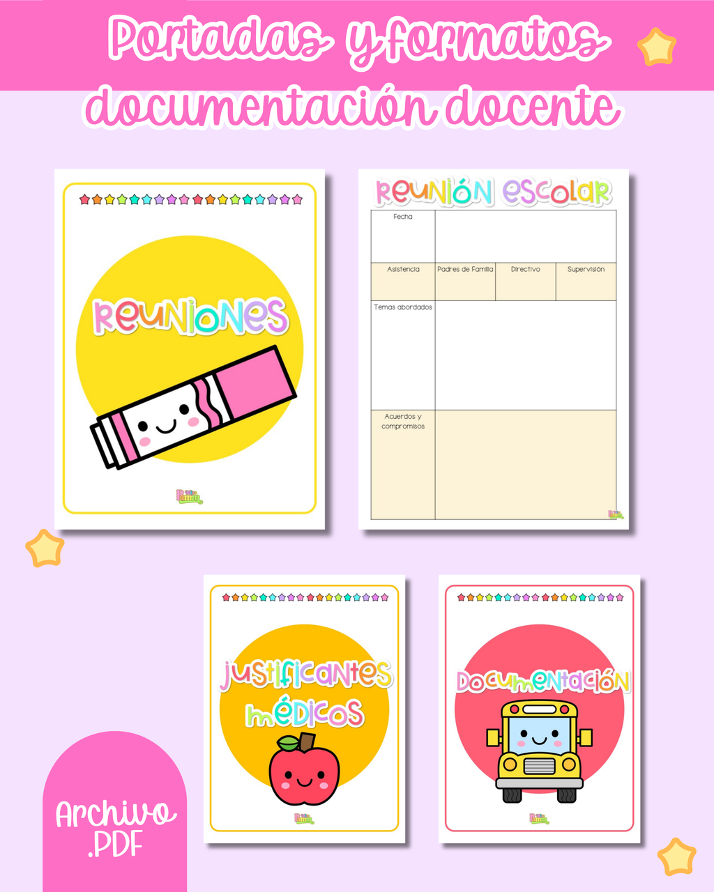 Documentación docente: arcoiris