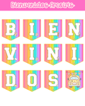 Banner Bienvenidos Arcoiris