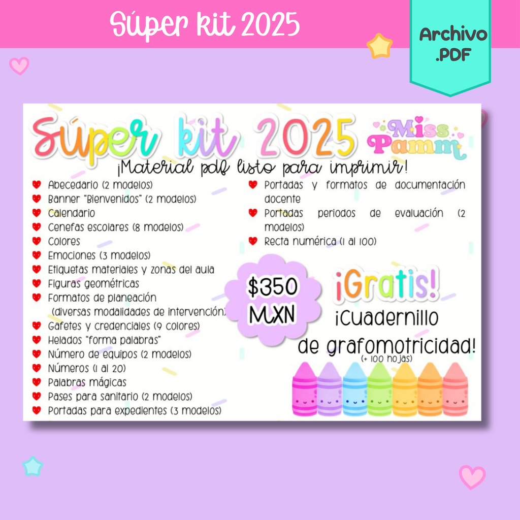 Súper kit 2025
