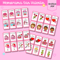 Memorama San Valentín / Día del amor y la amistad