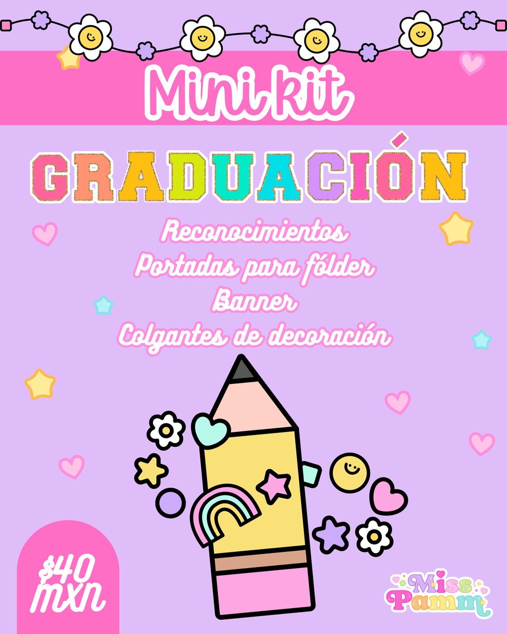 Mini kit Graduación