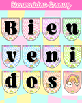 Banner Bienvenidos Groovy