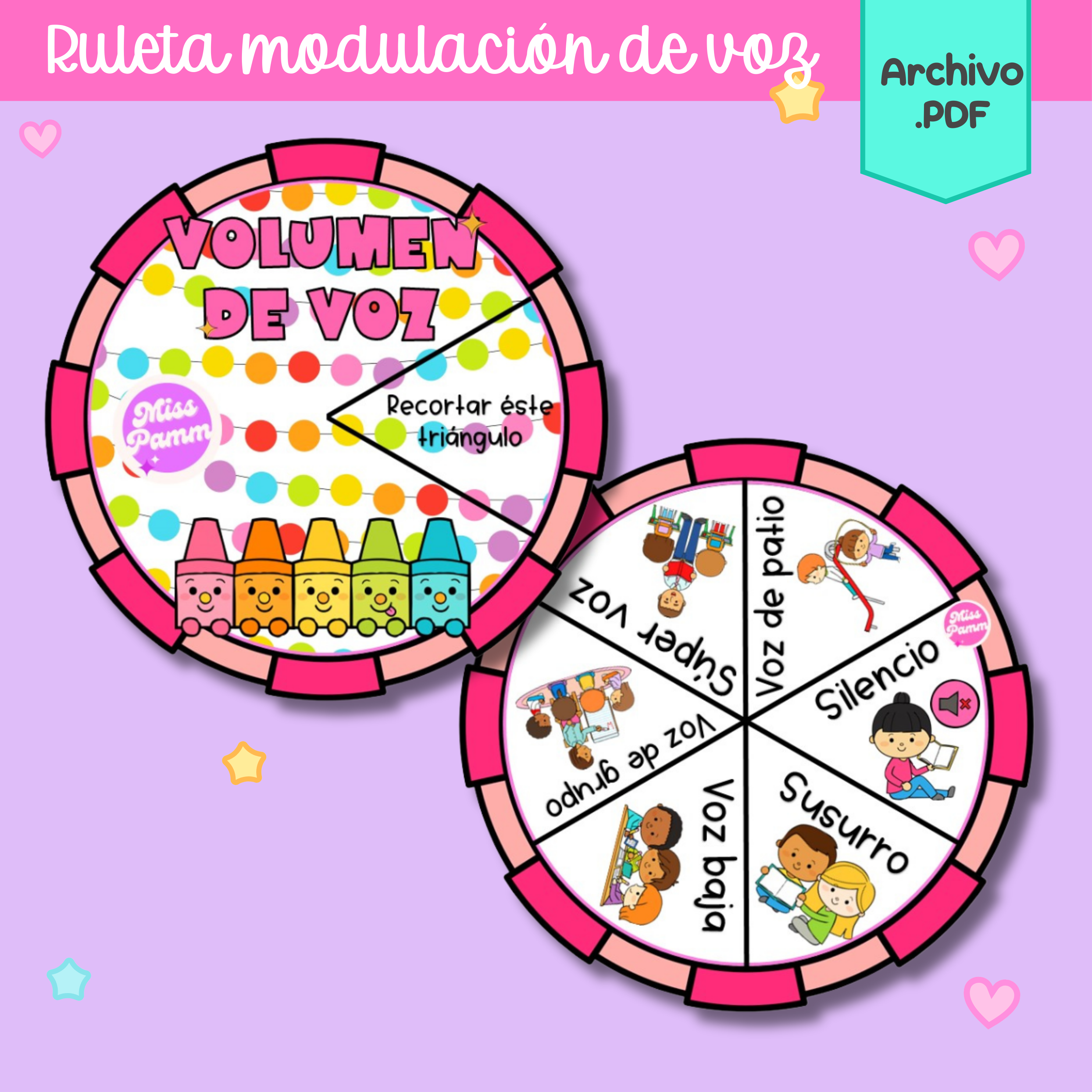 Ruleta modulación de voz