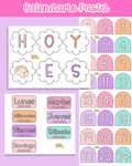 Calendario Pastel