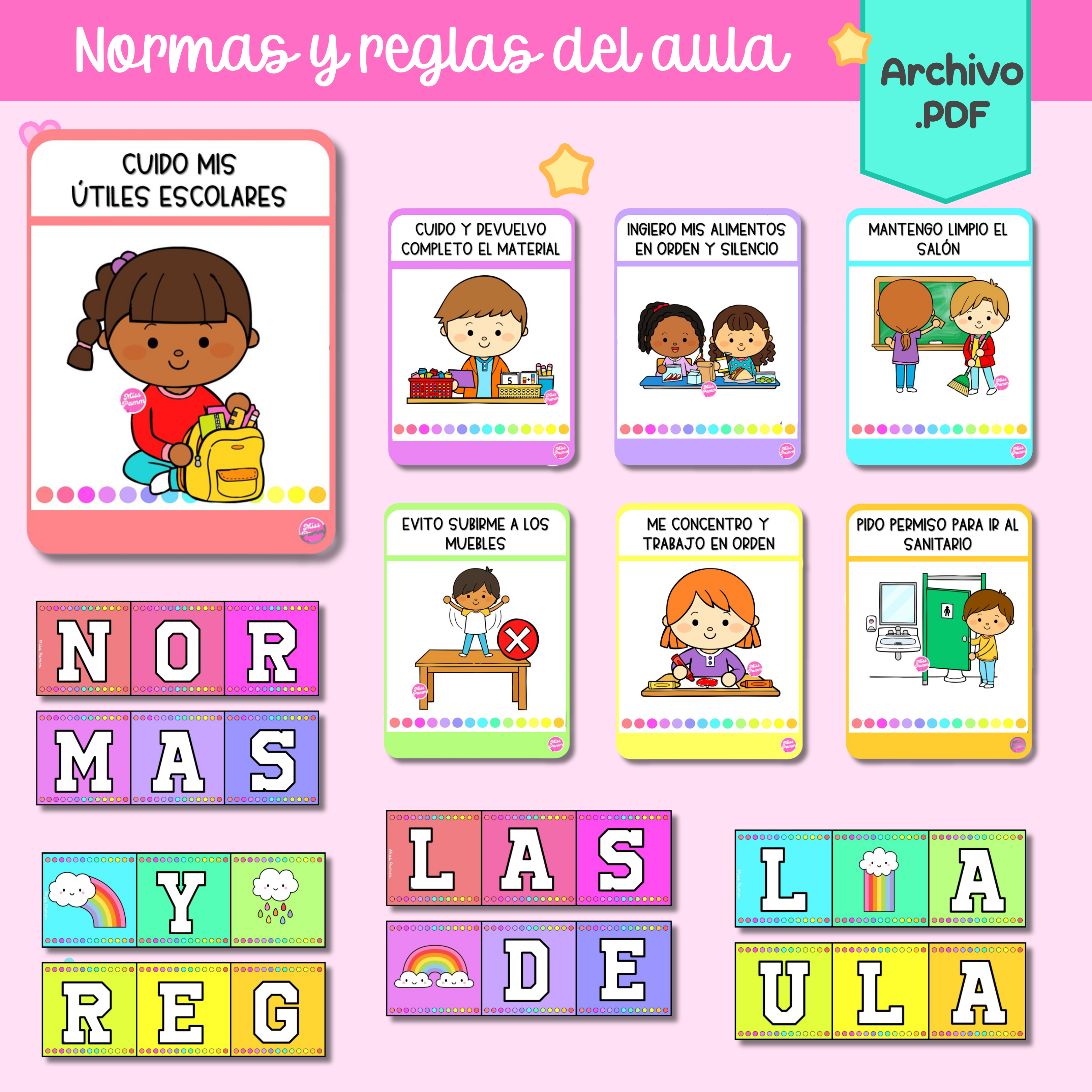 Normas y reglas del aula