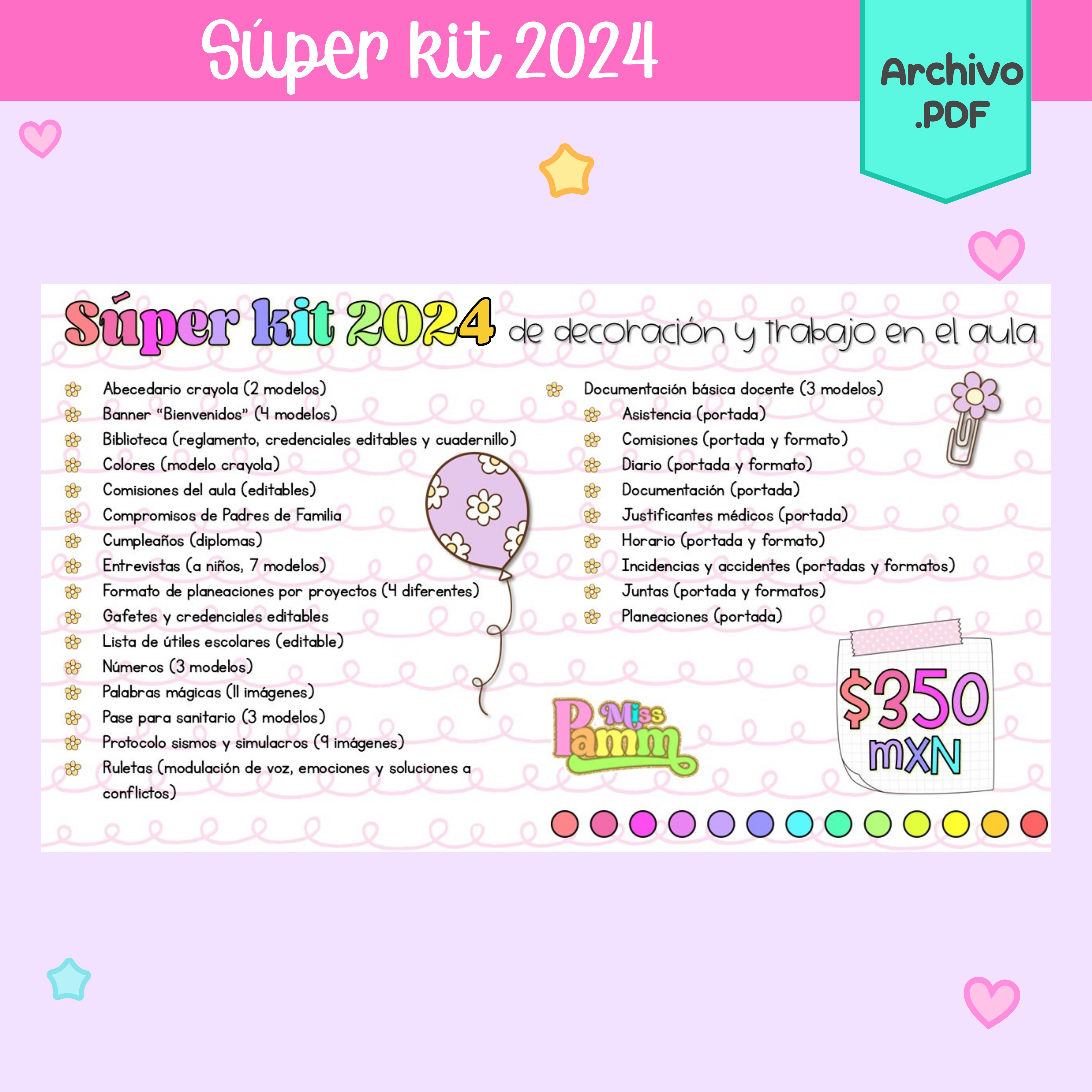 Súper kit 2024 ♥