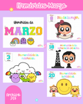 Efemérides Marzo