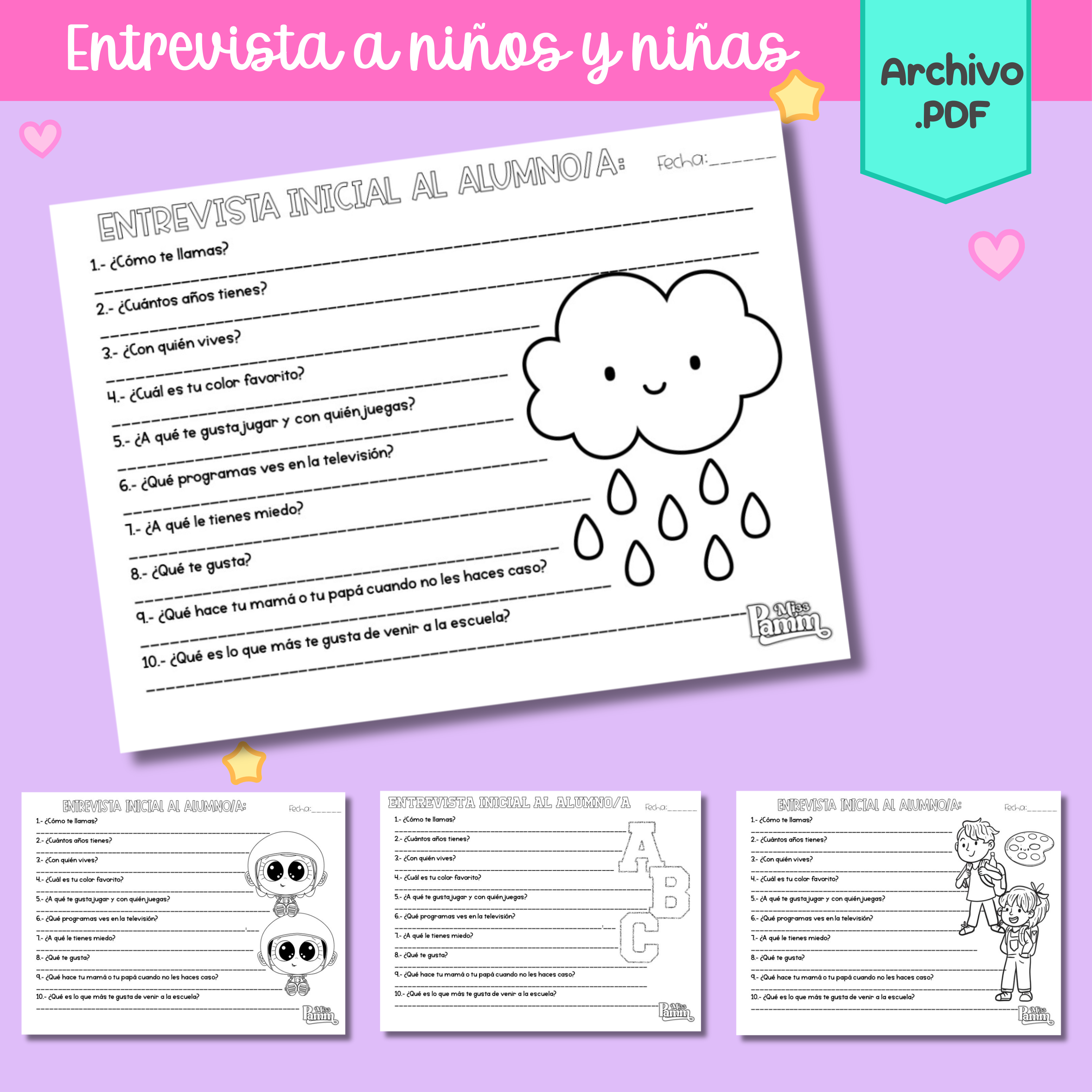 Entrevista a niños y niñas