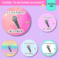 Gafetes "es mi turno de hablar"