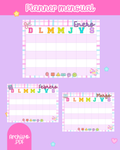 Planner mensual