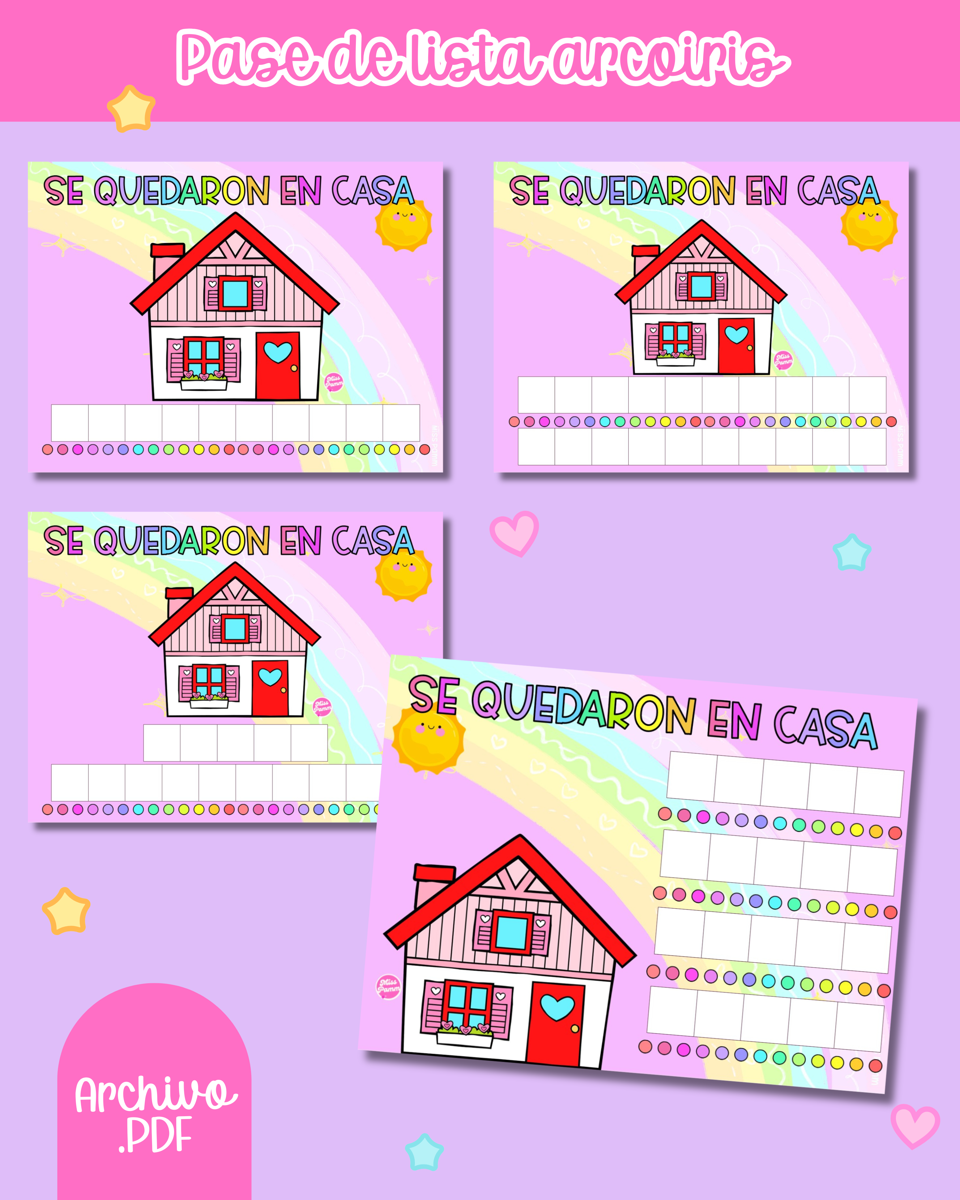 Pase de lista arcoiris