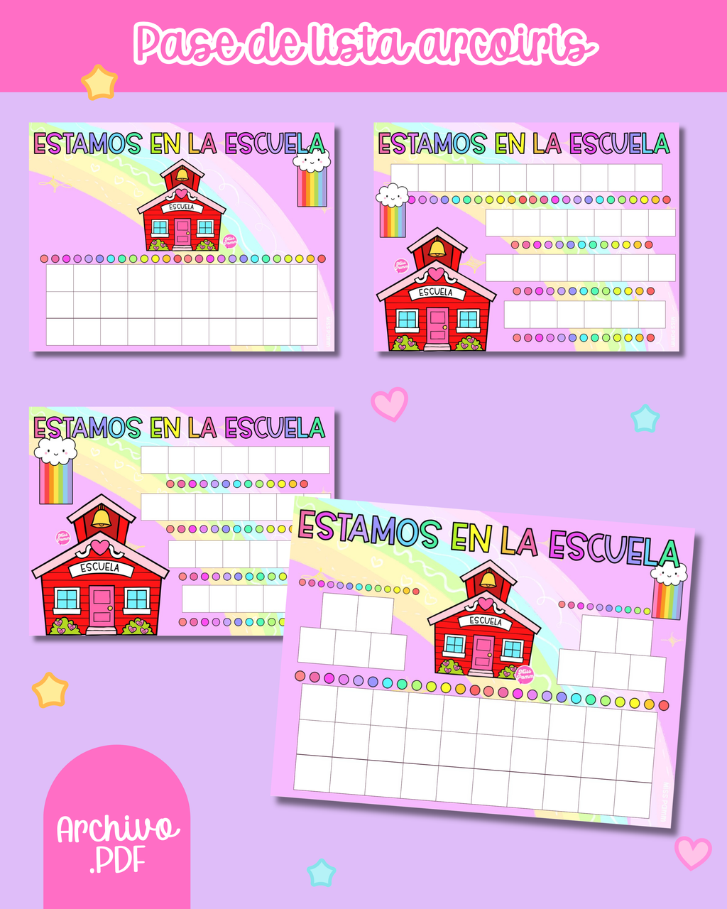 Pase de lista arcoiris