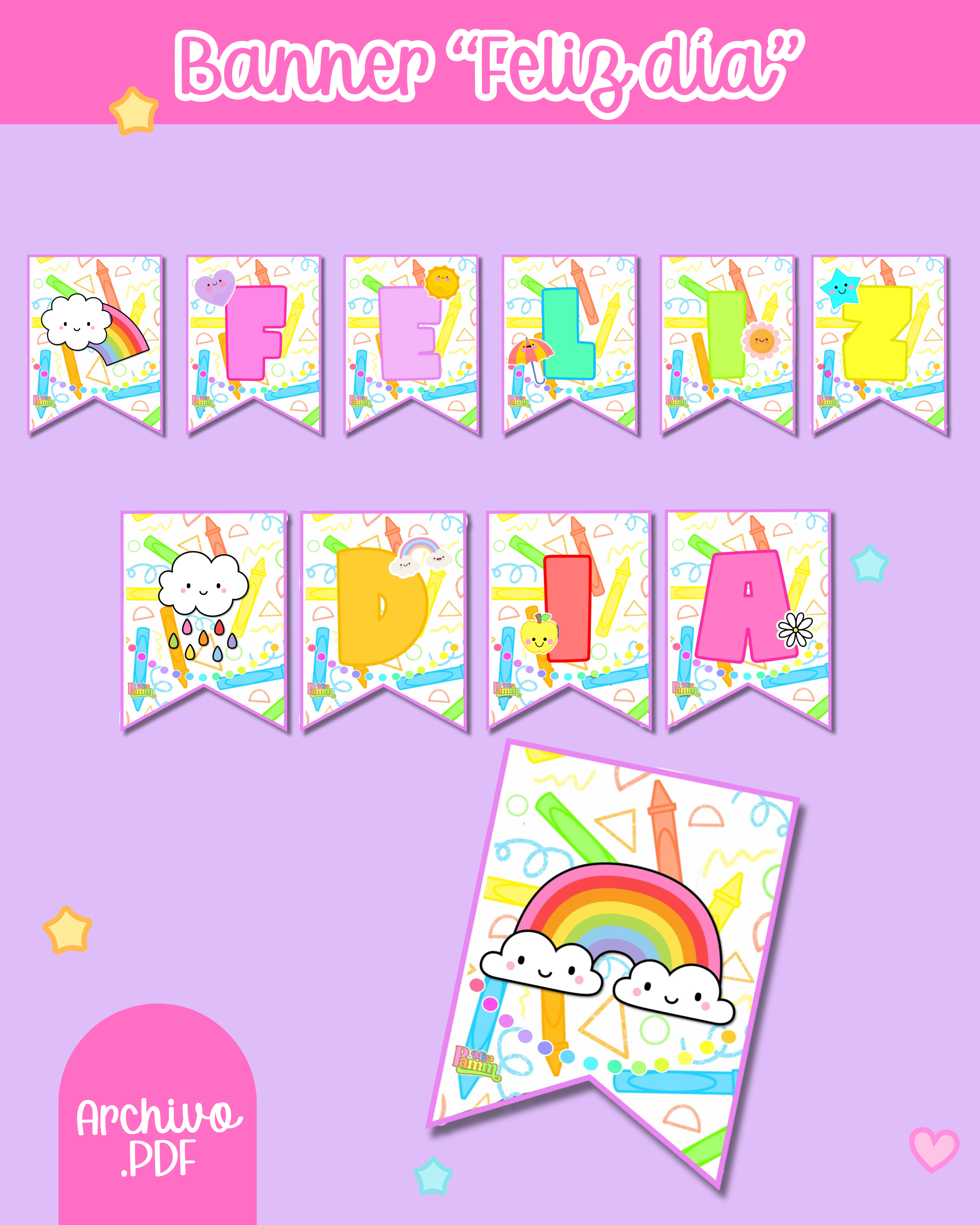 Banner "Feliz día"