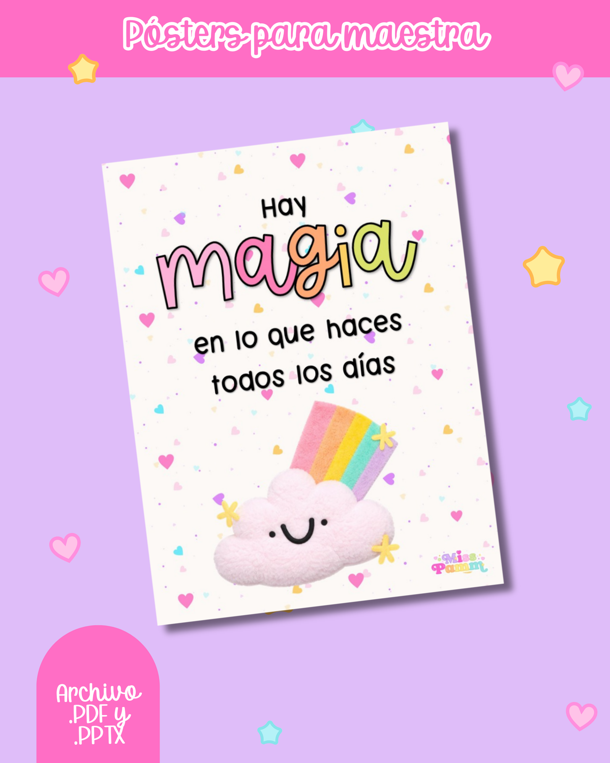 Pósters para maestras