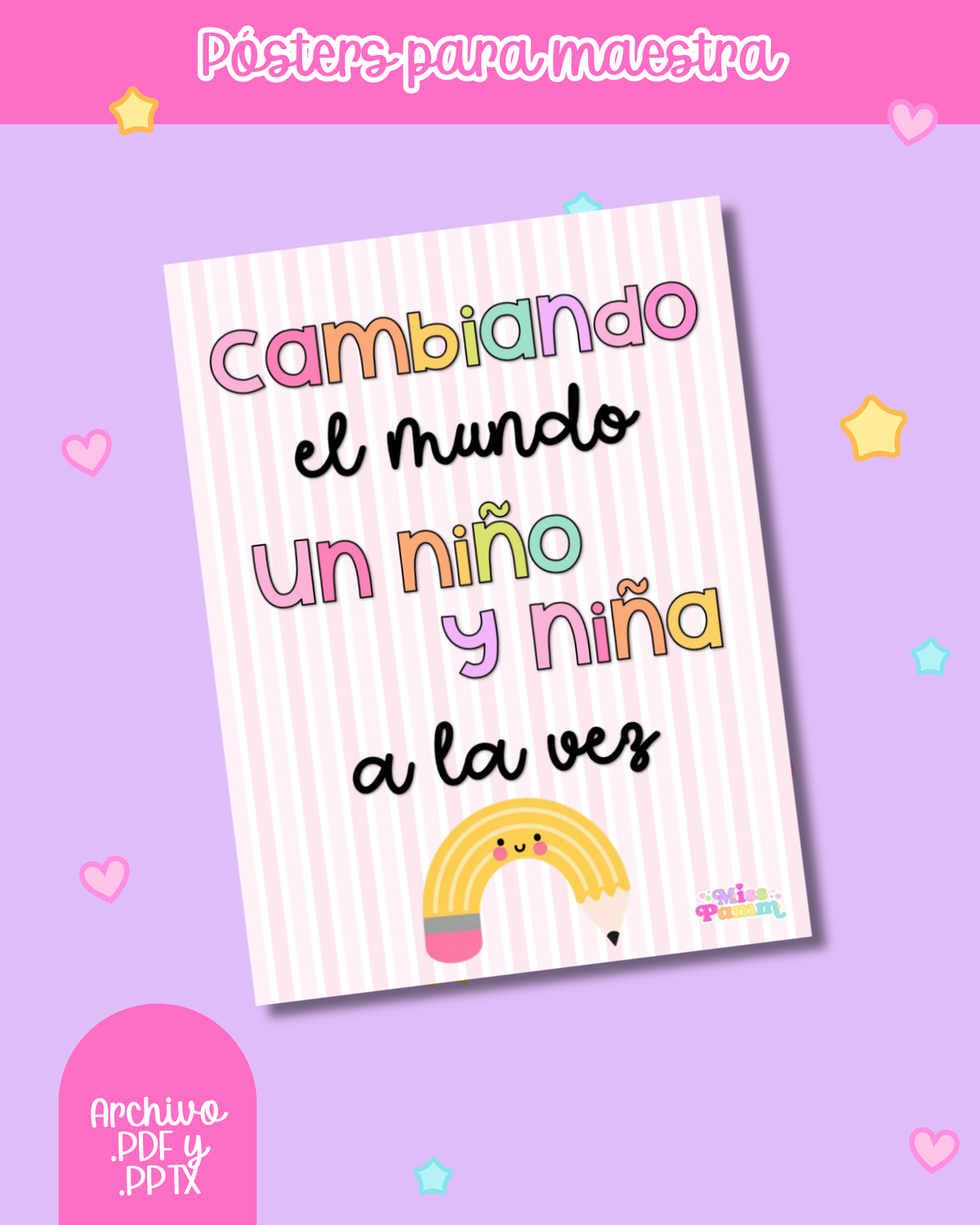 Pósters para maestras