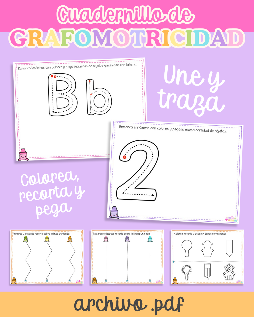 Cuadernillo de Grafomotricidad