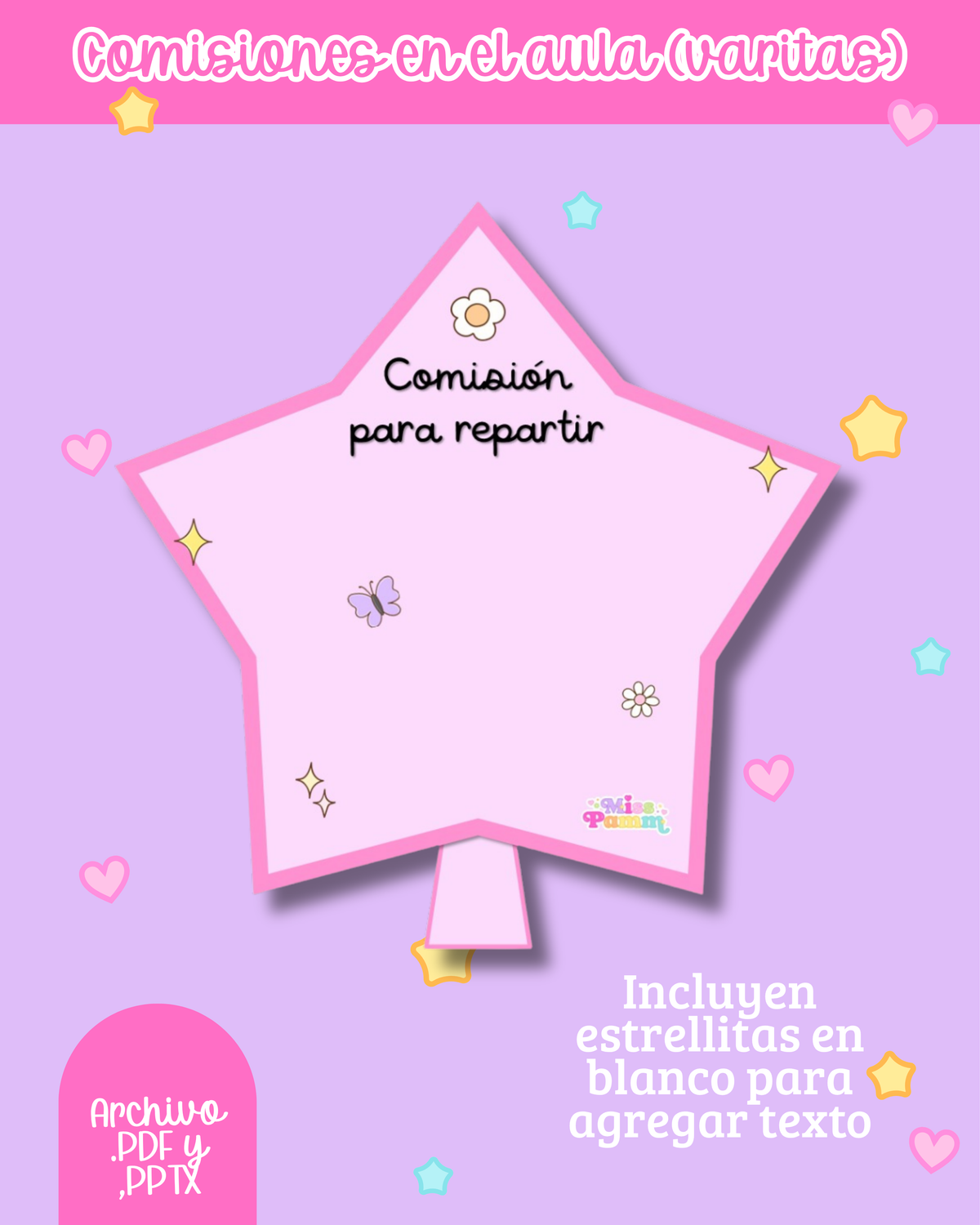 Comisiones en el aula (Varitas mágicas)