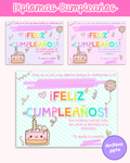 Diplomas de Cumpleaños