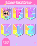 Banner Día del niño y la niña Superhéroes
