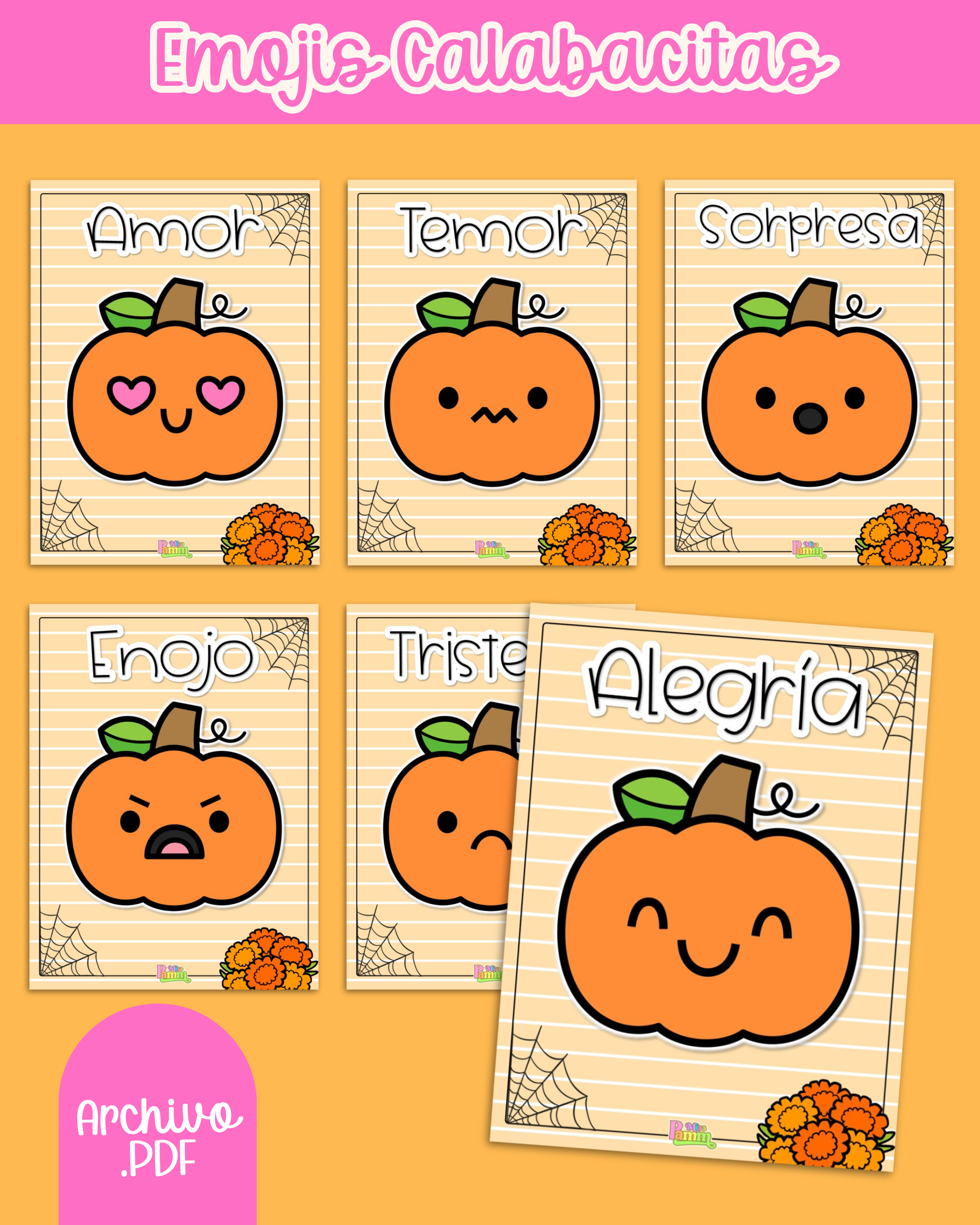 Emociones de calabacitas