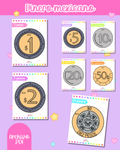 Láminas de Dinero Mexicano