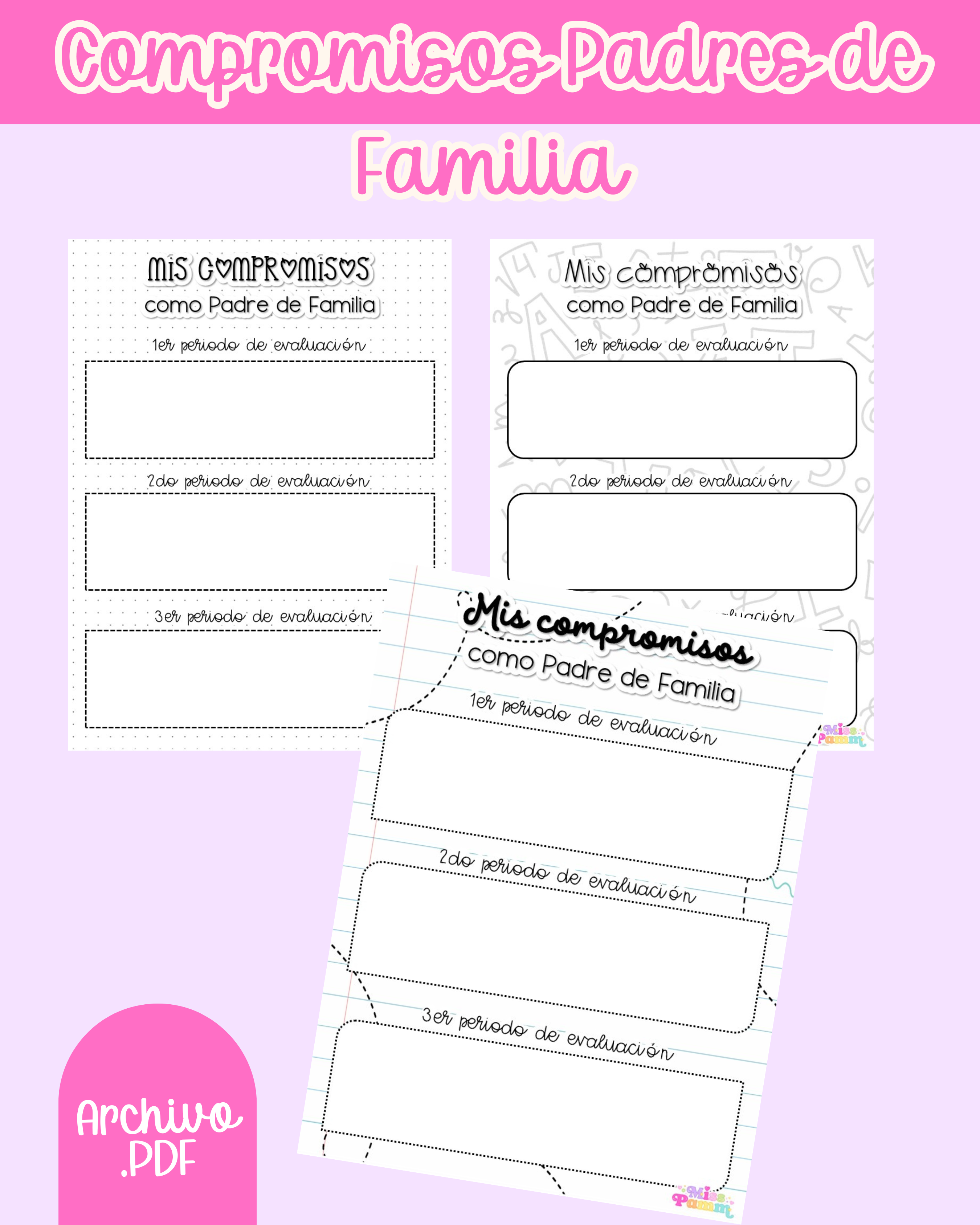 Compromisos de Padres de Familia