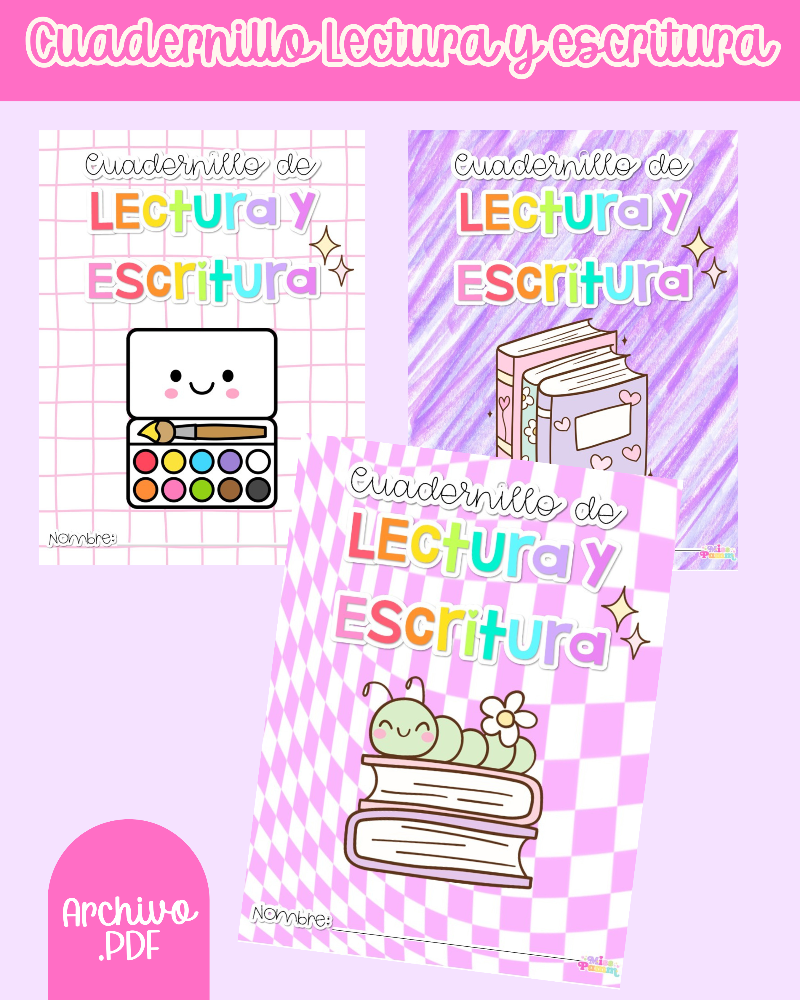 Cuadernillo Lectura y escritura