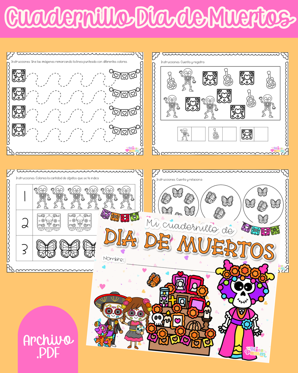 Cuadernillo Día de muertos