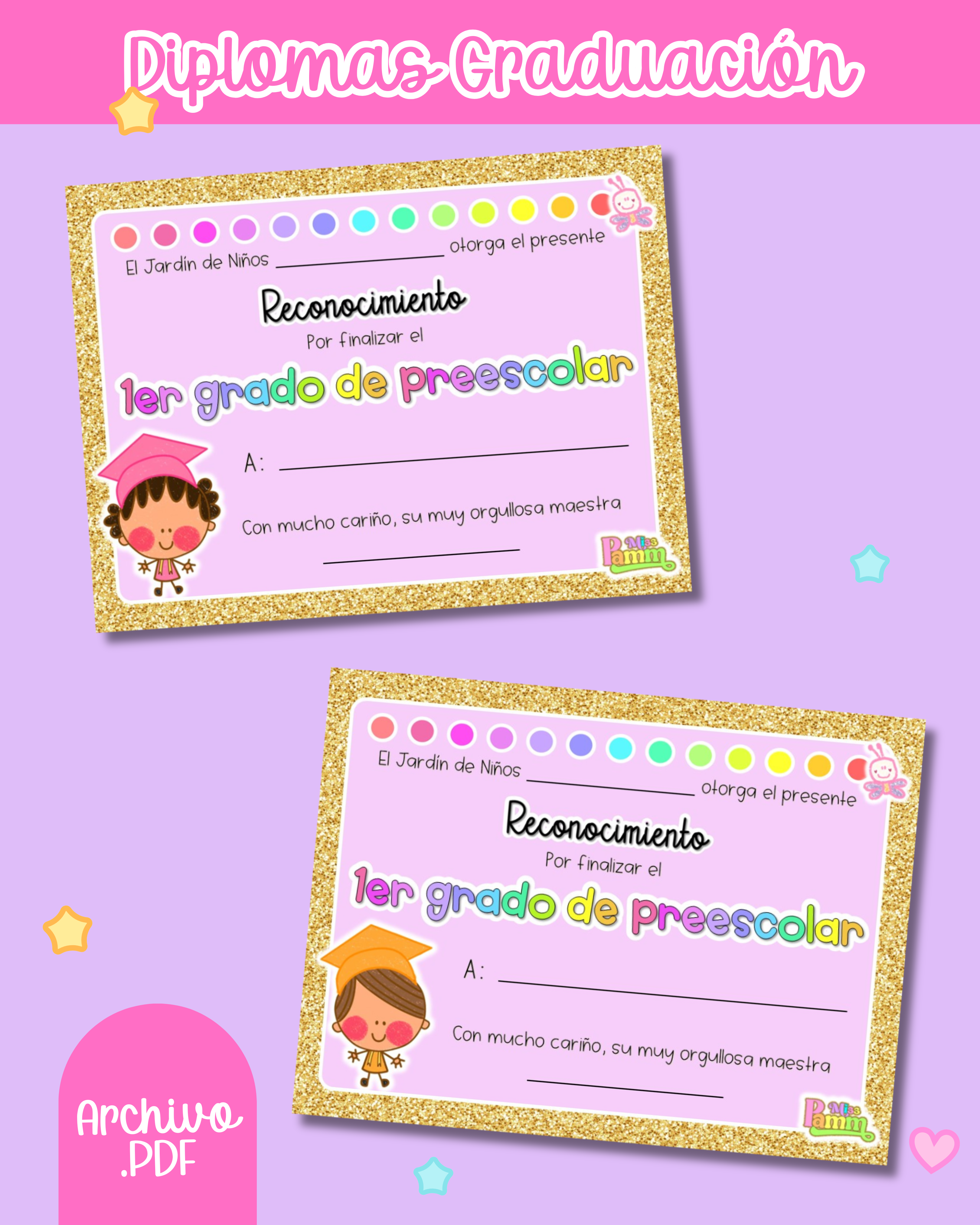 Diplomas Graduación