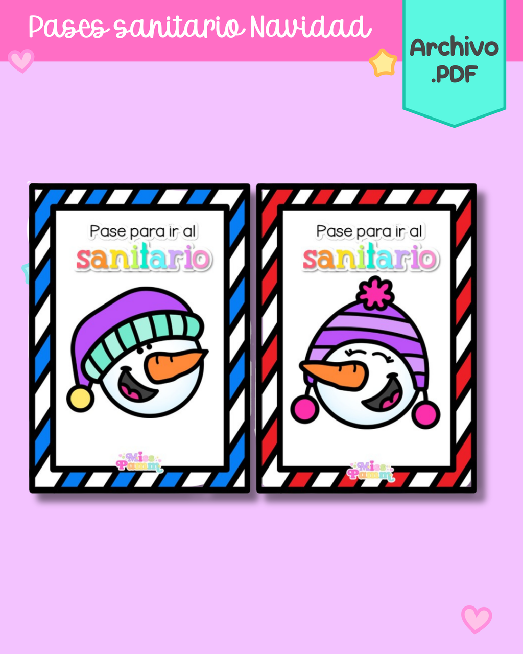 Pases para sanitario Navidad