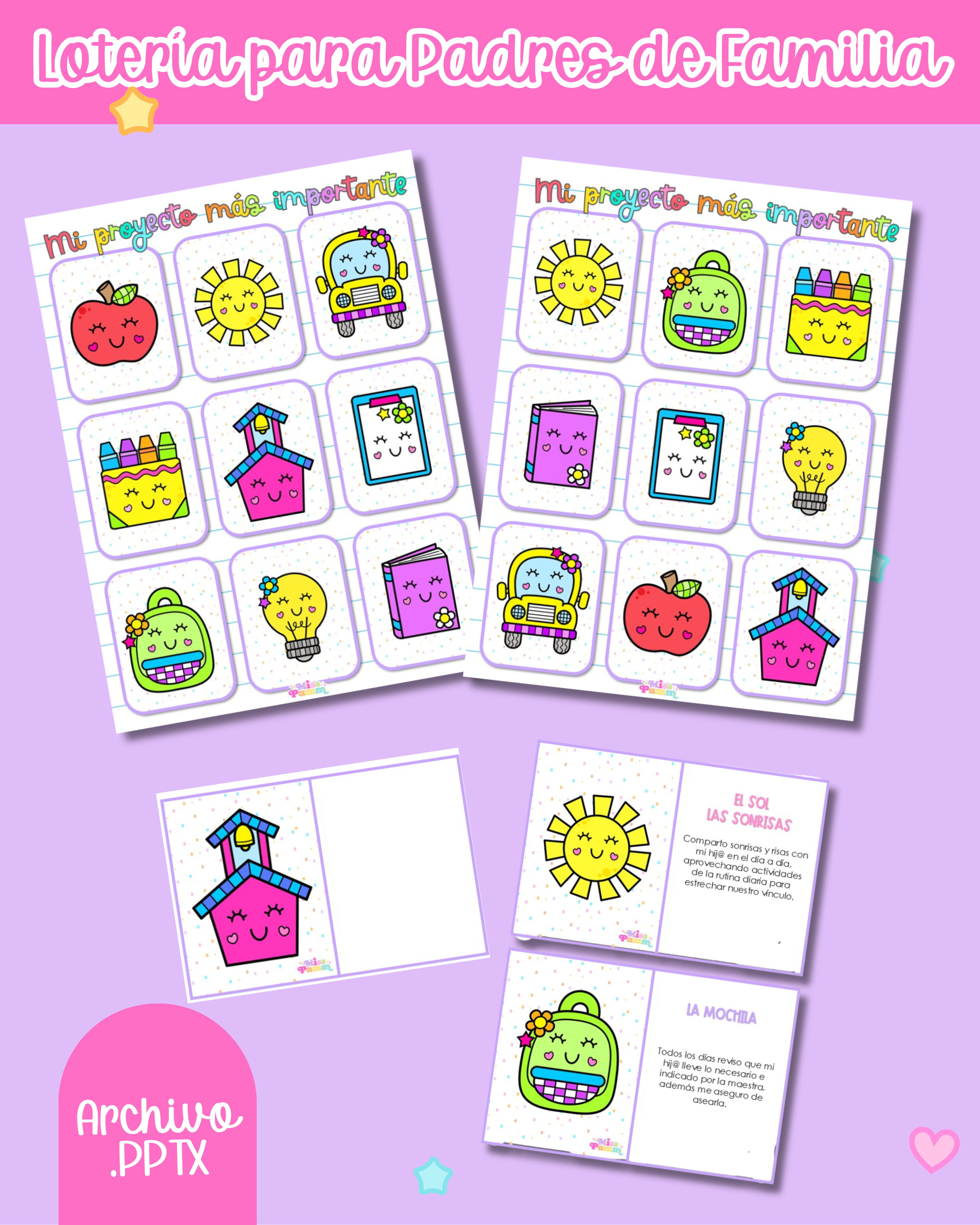 Lotería para Padres de Familia